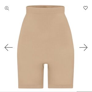 SKIMS Beige Shapewear Shorts